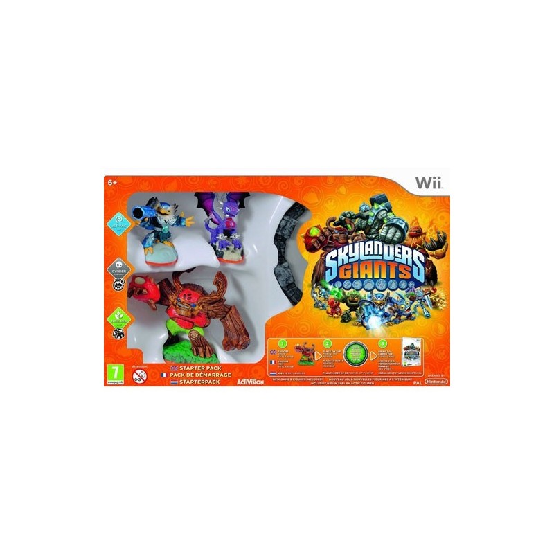 Pack de démarrage Skylanders Giants - Wii