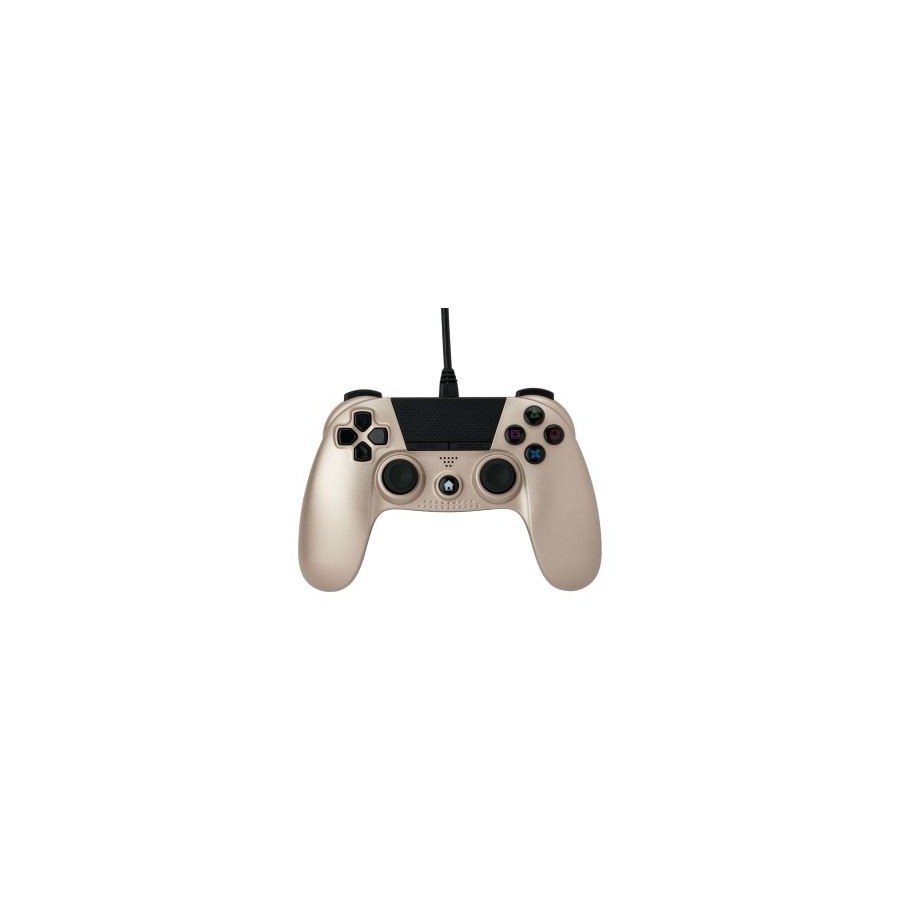 Manette filaire PS4 Or