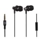 Écouteurs WE avec micro noir