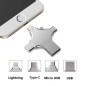 Clé USB 64GB compatible lightning/Type-C/Micro USB