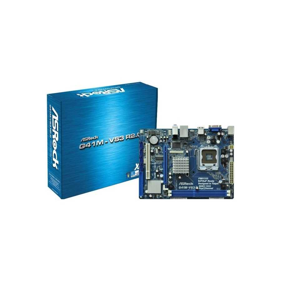 ASROCK Carte mère ASROCK G41M-VS3 R2.0