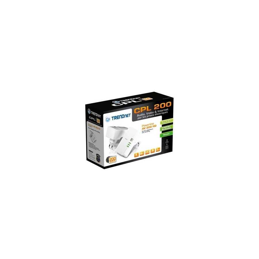 TRENDNET TPL-303E2K - Kit de 2 CPL HomePlug AV 200Mbps (FR) TRENDNET TPL-303E2K - Kit de 2 CPL HomePlug AV 200Mbps (FR)