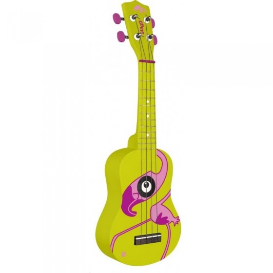 UKULÉLÉ SOPRANO AVEC TABLE EN TILLEUL