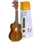 UKULÉLÉ SOPRANO AVEC TABLE EN TILLEUL