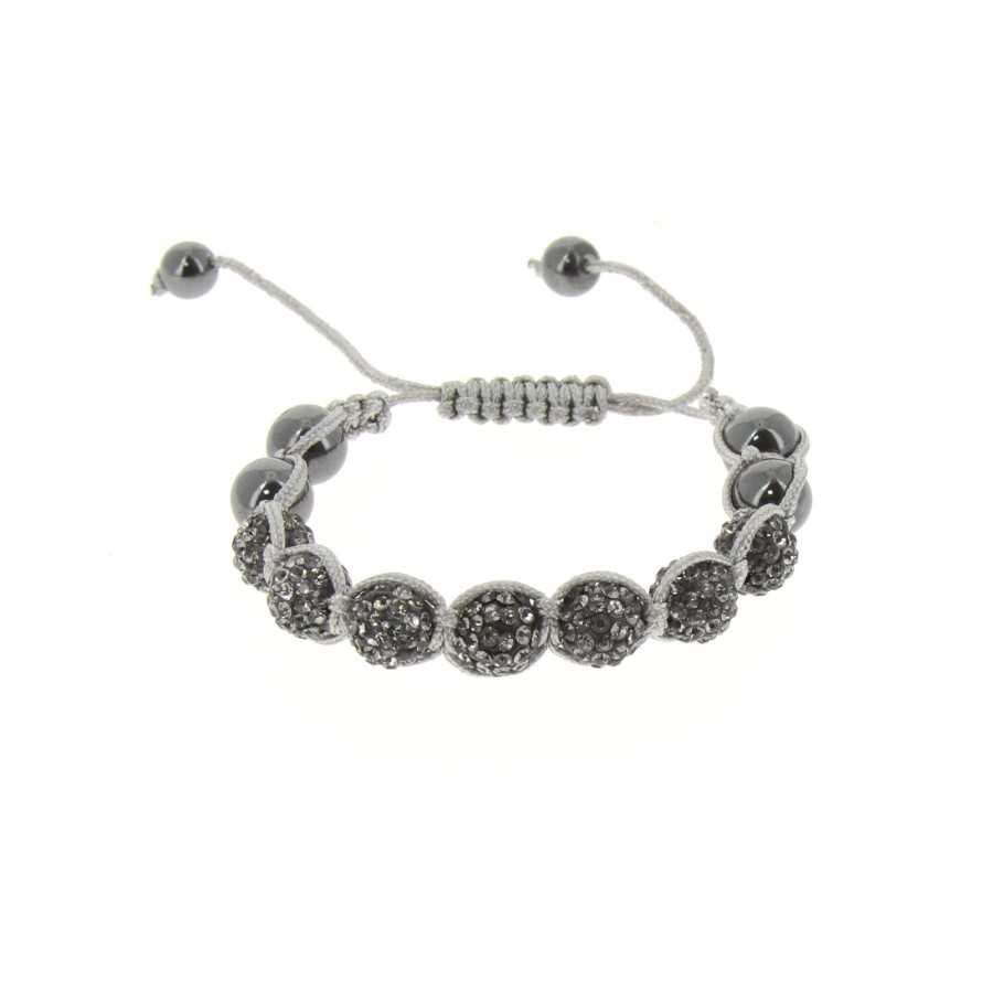 Bracelet Shamballa - Bleu clair