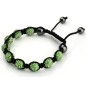 Bracelet Shamballa - Bleu clair Bracelet Shamballa - Bleu clair
