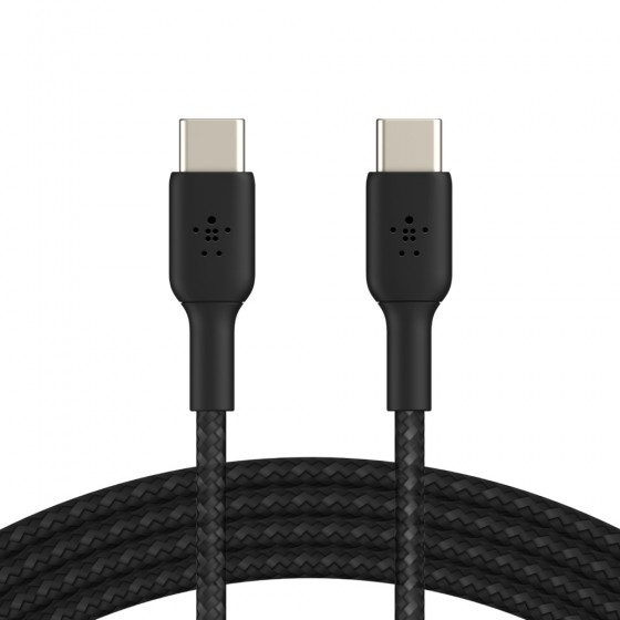 BOOST↑CHARGE™ Câble à gaine tressée USB-C vers USB-C