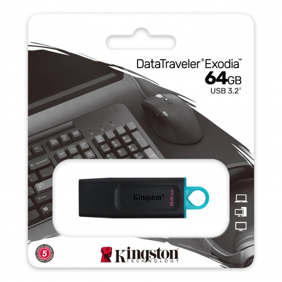 Clé USB KINGSTON DataTraveler 64Go