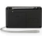 NEDIS Radio FM Portable Avec Batterie Rechargeable