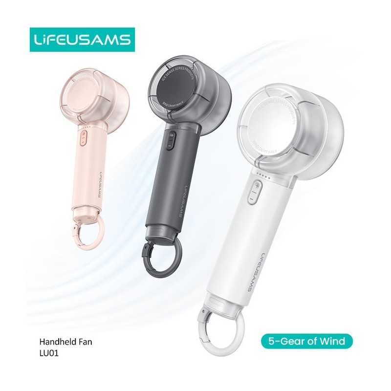 Ventilateur portable Usams LU01 2000mAh Blanc