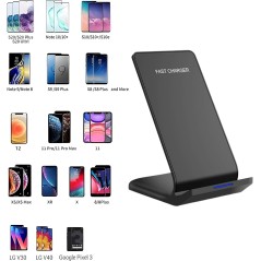 Station de charge sans fil T'nb 15W CHW15 Noir