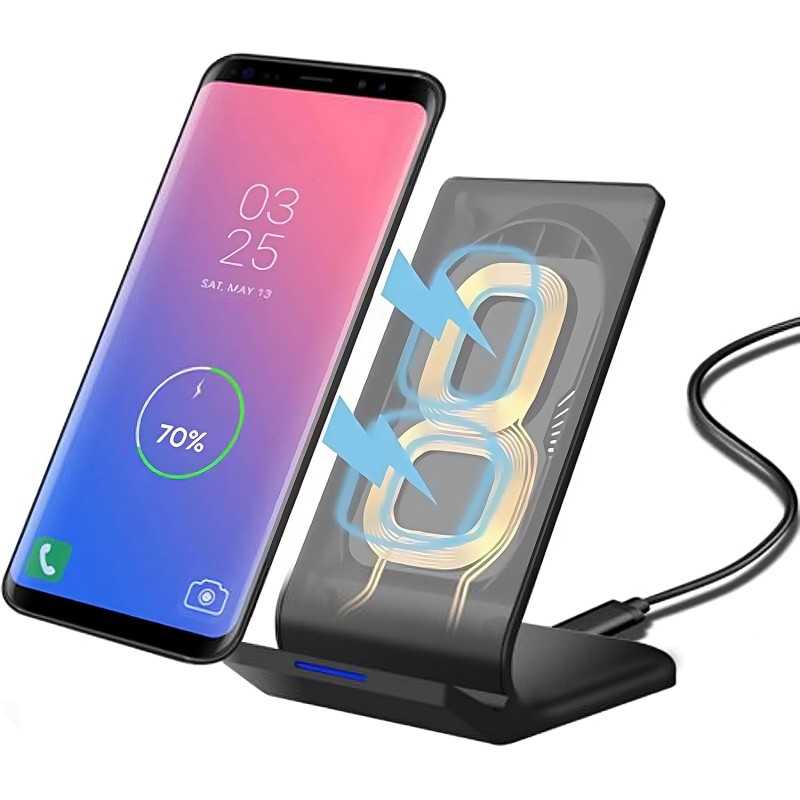 Station de charge sans fil T'nb 15W CHW15 Noir