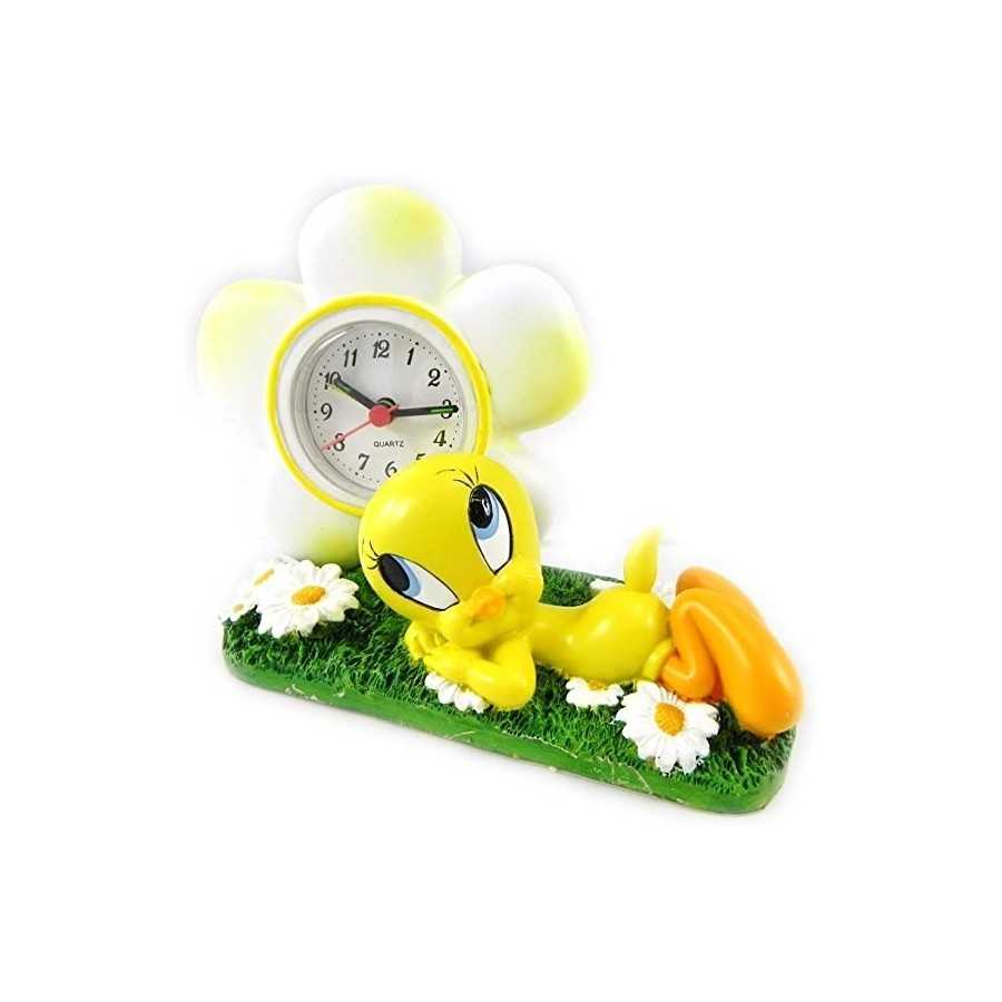 Réveil Titi - Fleur jaune