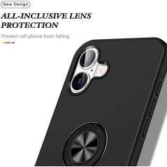 Coque de protection IE013 PROTECT pour Apple iPhone 16 Noir