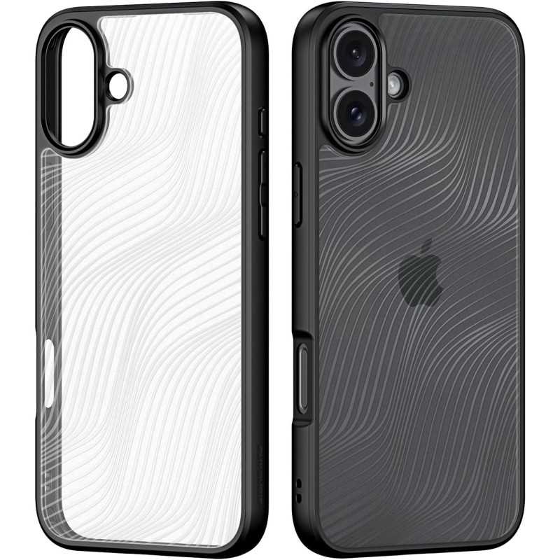 Coque de protection Aimo Dux Ducis Transp Apple iPhone 16 Plus Noir