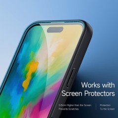 Coque de protection Aimo Dux Ducis Transp Apple iPhone 16 Plus Noir