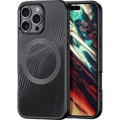 Coque de protection Aimo Mag Dux Ducis pour Apple iPhone 16 Pro Noir