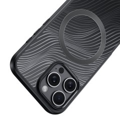 Coque de protection Aimo Mag Dux Ducis pour Apple iPhone 16 Pro Noir