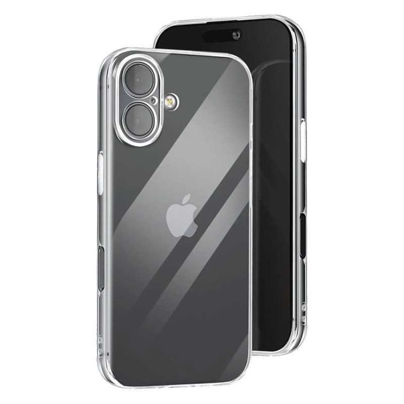 Coque en silicone PROTECT pour Apple iPhone 16 Plus transparente