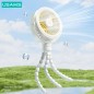 Ventilateur portable Usams ZB289 pour poussette 2000 mAh Blanc
