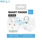 Traceur GPS MILI MiTag Android avec Étui Blanc / Noir