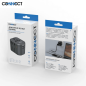 Adaptateur Secteur Universel CONNECT MC-CUN20W 20W 4 en 1 Noir