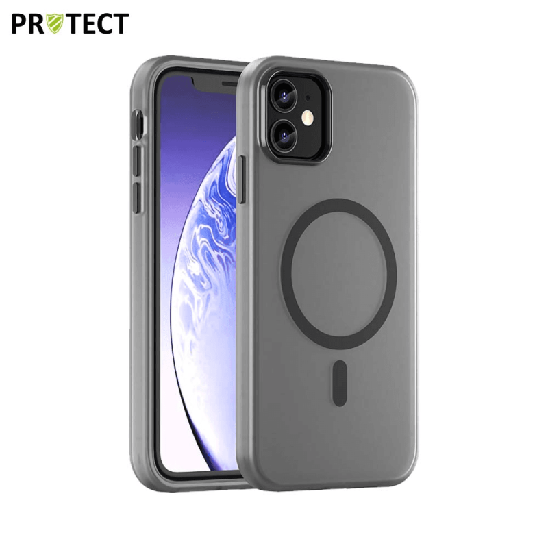 Coque de Protection MF-006 MagSafe PROTECT pour Apple iPhone 11 Noir