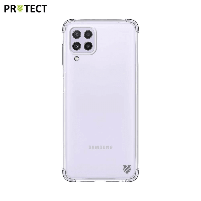 Coque Silicone Renforcée PROTECT pour Samsung Galaxy A22 4G A225 Transparent
