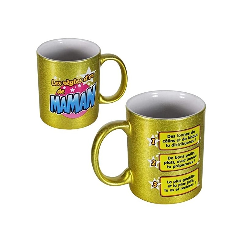Mug - Les règles d'or de maman