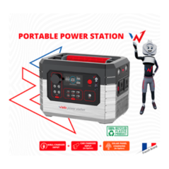 Pack Station 600 w & Panneau solaire 210 W