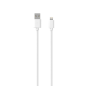 CABLE USB LIGHTNING BLANC 1.50M 2.4A 12W JAYM