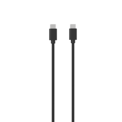 CABLE CHARGE & SYNCHRO USB-C VERS USB-C PD (60W) - LONGUEUR 1.5M - NOIR - JAYM