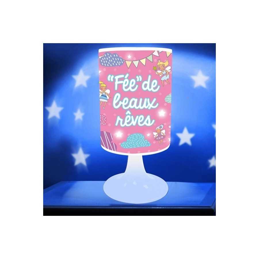 Lampe de projections motifs Fée