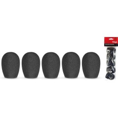 Stagg WS-S25/B5 (housse) Bonnette anti-vent pour Microphone - 25 mm / Unité