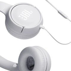 Casque filaire JBL Tune 500 - Blanc