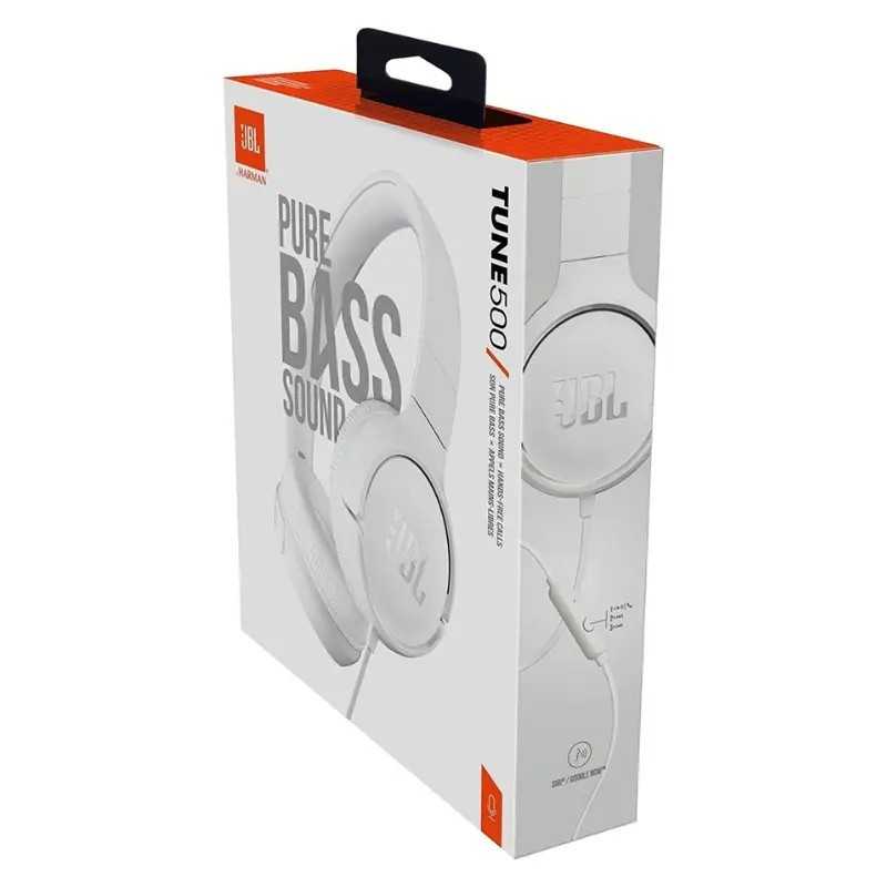 Casque filaire JBL Tune 500 - Blanc