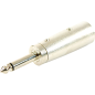 Adaptateur XLR mâle asymétrique/ JACK mâle mono