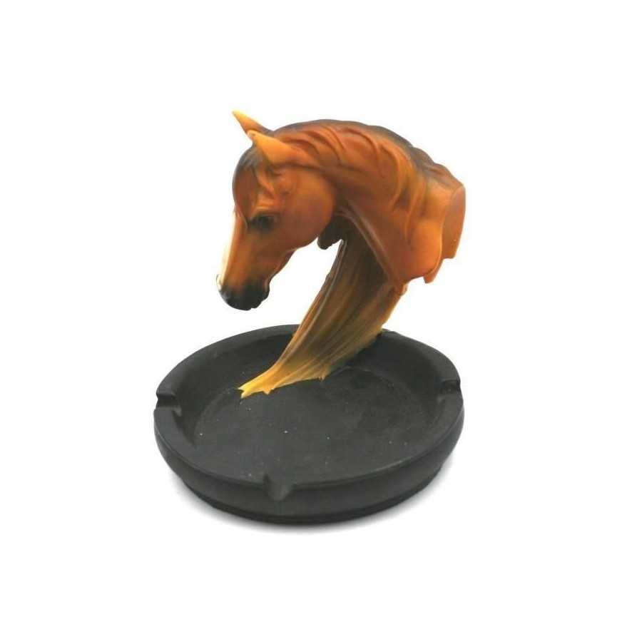 Cendrier tête de Cheval - Noir