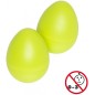 Stagg EGG-2 GR - Paire de Egg Shakers en plastique