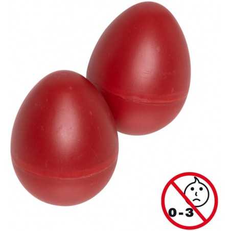 Stagg EGG-2 GR - Paire de Egg Shakers en plastique