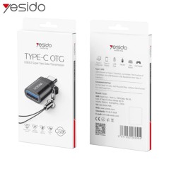 Adaptateur OTG USB Femelle vers USB-C Mâle Yesido GS06