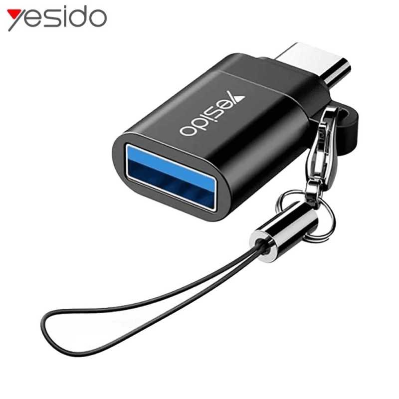 Adaptateur OTG USB Femelle vers USB-C Mâle Yesido GS06 Adaptateur OTG USB Femelle vers USB-C Mâle Yesido GS06