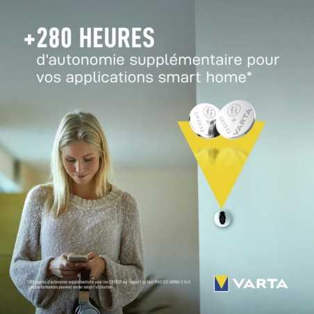 Pile électronique lithium CR2032 - VARTA