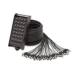Boitier de Scène 24 XLR / 4 Retours 30 m