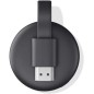 Google Chromecast Boitier Multimedia pour Streaming Wireless Téléviseur, Téléphone Ordinateur