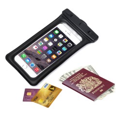 AKASHI Etui Imperméable Waterproof Flottant Universel Pour Smartphone Jusqu’À 6,8"