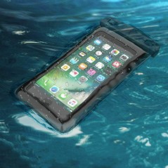 AKASHI Etui Imperméable Waterproof Flottant Universel Pour Smartphone Jusqu’À 6,8"