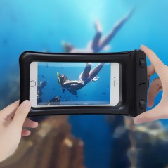 AKASHI Etui Imperméable Waterproof Flottant Universel Pour Smartphone Jusqu’À 6,8"