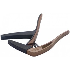 Stagg Capodastre pour guitare acoustique/électrique SCPX-CU Dkwood