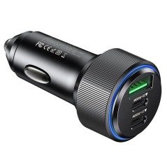 Chargeur Allume-Cigare Yesido Y50 60W Noir